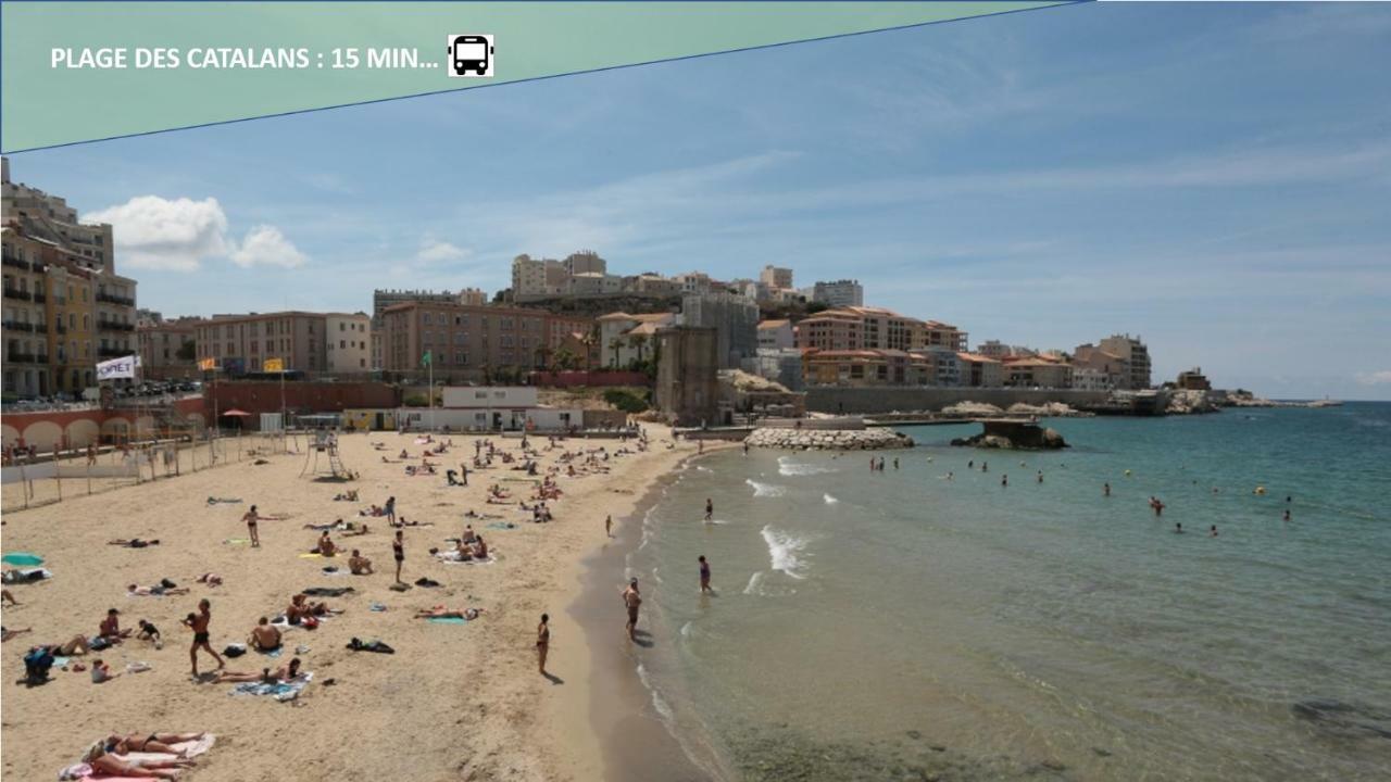 Bel Appart Tout Equipe Apartman Marseille Kültér fotó